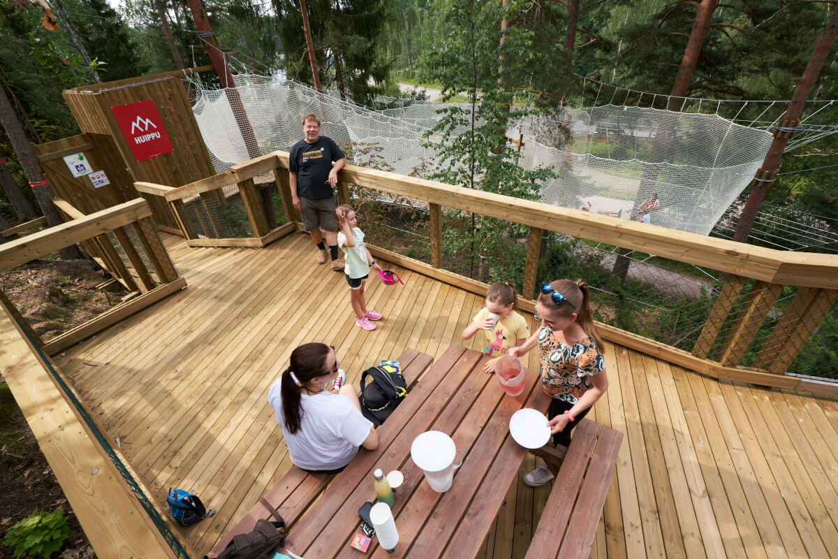 rento meininki terassilla